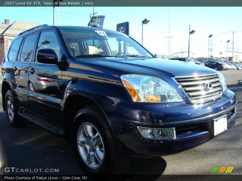 Nautical Blue Metallic / Ivory 2007 Lexus GX 470