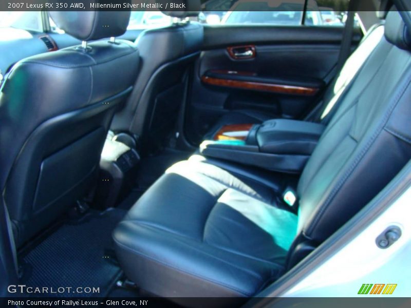 Millennium Silver Metallic / Black 2007 Lexus RX 350 AWD