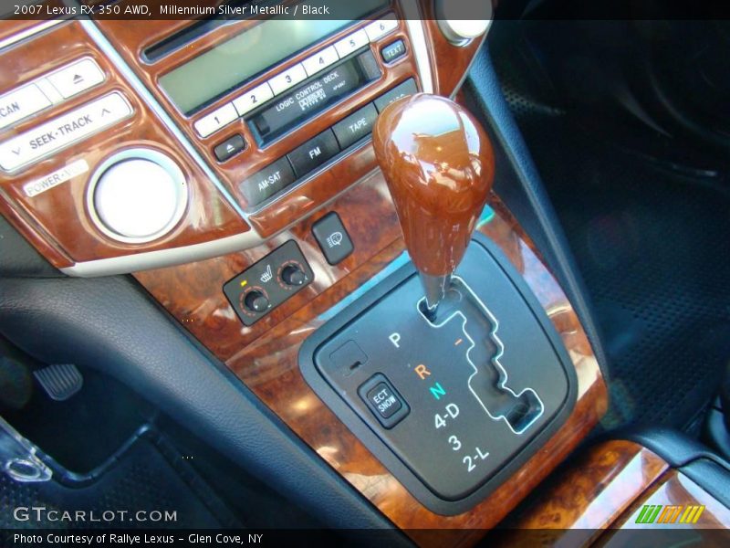 Millennium Silver Metallic / Black 2007 Lexus RX 350 AWD