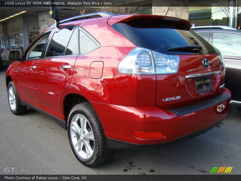 Matador Red Mica / Ivory 2008 Lexus RX 400h AWD Hybrid
