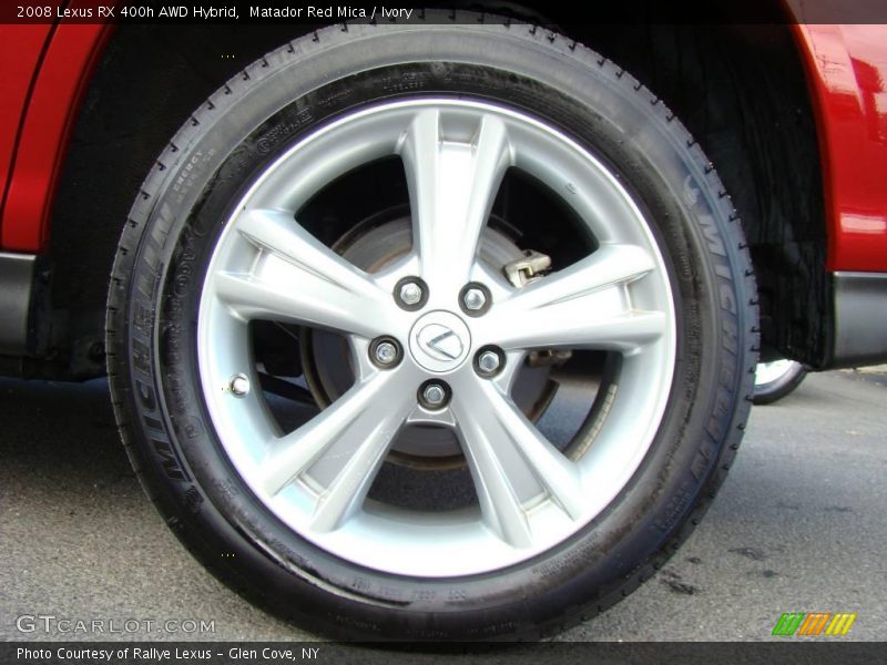 Matador Red Mica / Ivory 2008 Lexus RX 400h AWD Hybrid