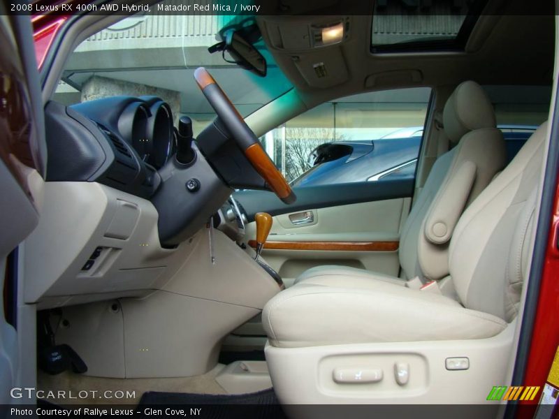 Matador Red Mica / Ivory 2008 Lexus RX 400h AWD Hybrid