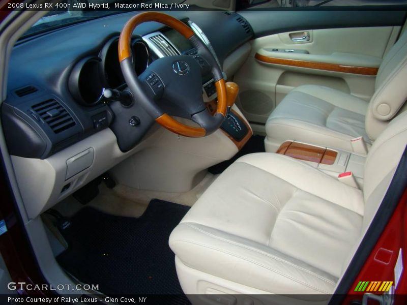 Matador Red Mica / Ivory 2008 Lexus RX 400h AWD Hybrid