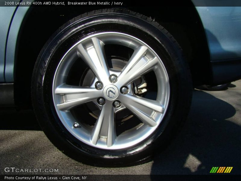 Breakwater Blue Metallic / Ivory 2008 Lexus RX 400h AWD Hybrid