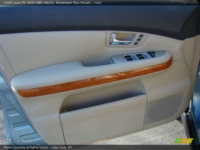 Breakwater Blue Metallic / Ivory 2008 Lexus RX 400h AWD Hybrid