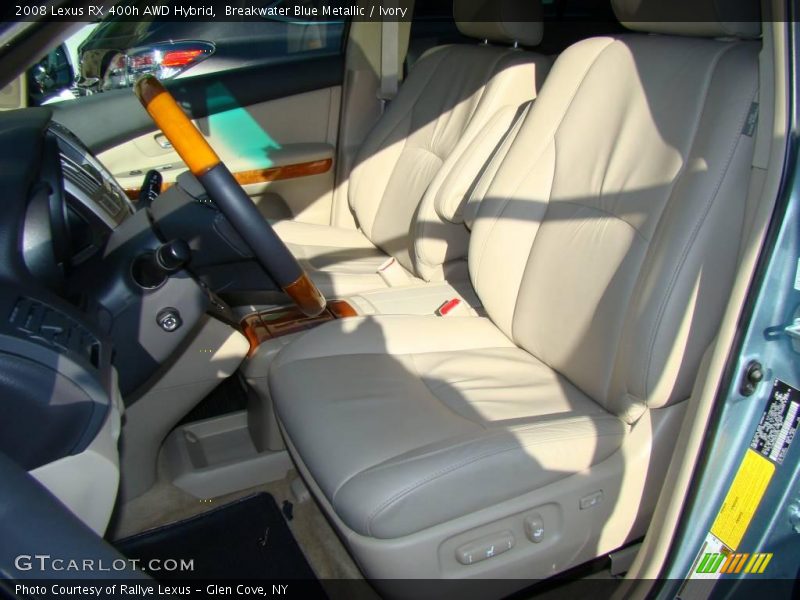 Breakwater Blue Metallic / Ivory 2008 Lexus RX 400h AWD Hybrid