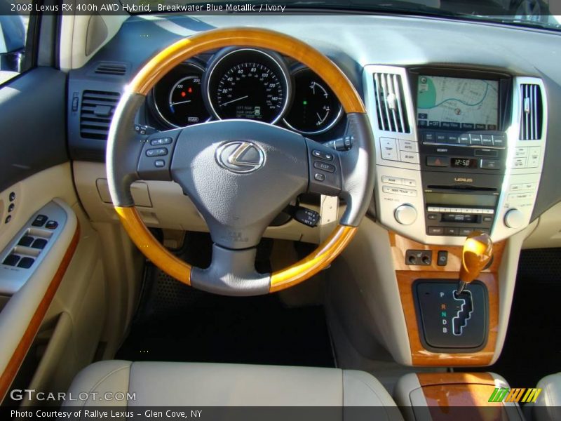 Breakwater Blue Metallic / Ivory 2008 Lexus RX 400h AWD Hybrid