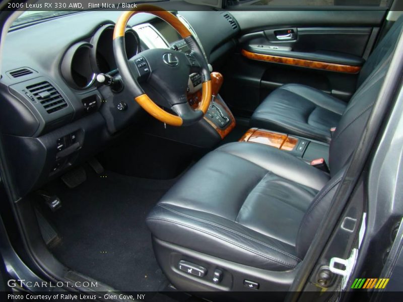 Flint Mica / Black 2006 Lexus RX 330 AWD