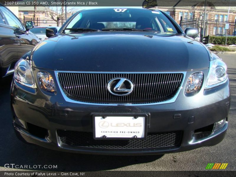 Smoky Granite Mica / Black 2007 Lexus GS 350 AWD
