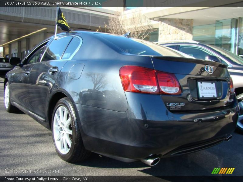 Smoky Granite Mica / Black 2007 Lexus GS 350 AWD