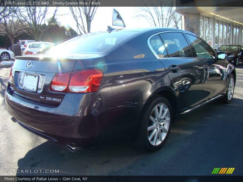 Smoky Granite Mica / Black 2007 Lexus GS 350 AWD