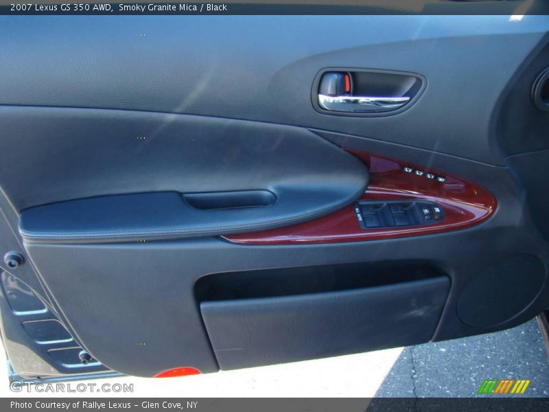 Smoky Granite Mica / Black 2007 Lexus GS 350 AWD