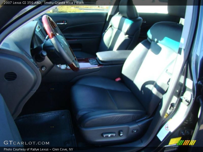 Smoky Granite Mica / Black 2007 Lexus GS 350 AWD