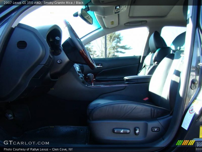 Smoky Granite Mica / Black 2007 Lexus GS 350 AWD