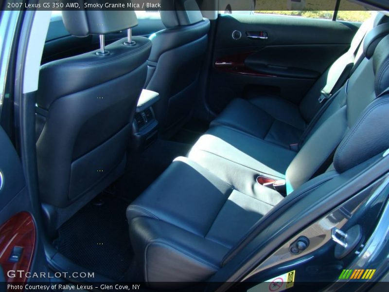 Smoky Granite Mica / Black 2007 Lexus GS 350 AWD