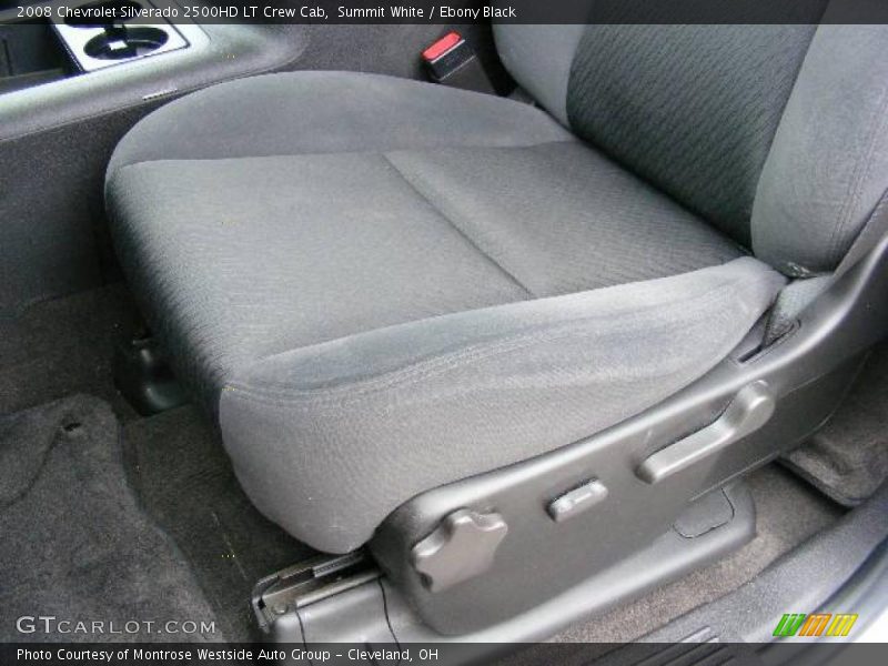 Summit White / Ebony Black 2008 Chevrolet Silverado 2500HD LT Crew Cab