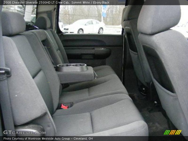 Summit White / Ebony Black 2008 Chevrolet Silverado 2500HD LT Crew Cab