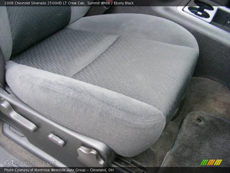 Summit White / Ebony Black 2008 Chevrolet Silverado 2500HD LT Crew Cab