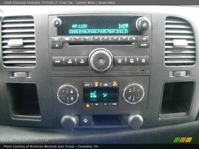 Summit White / Ebony Black 2008 Chevrolet Silverado 2500HD LT Crew Cab