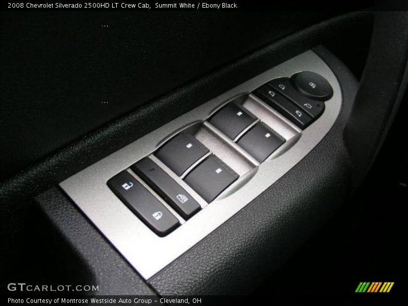 Summit White / Ebony Black 2008 Chevrolet Silverado 2500HD LT Crew Cab