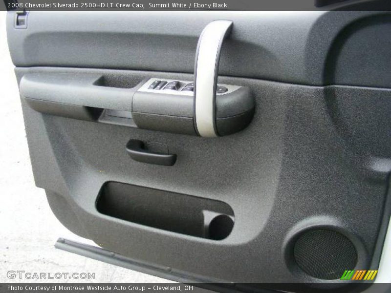 Summit White / Ebony Black 2008 Chevrolet Silverado 2500HD LT Crew Cab