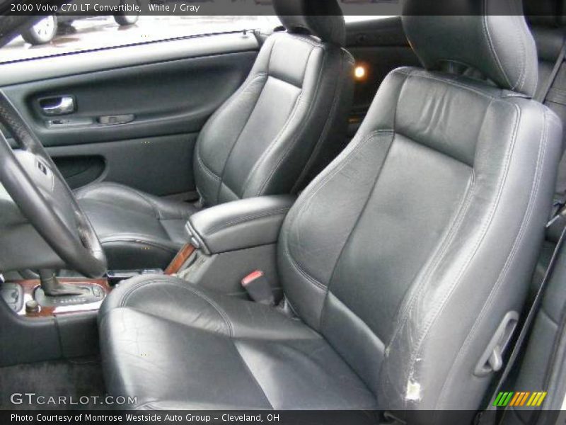 White / Gray 2000 Volvo C70 LT Convertible