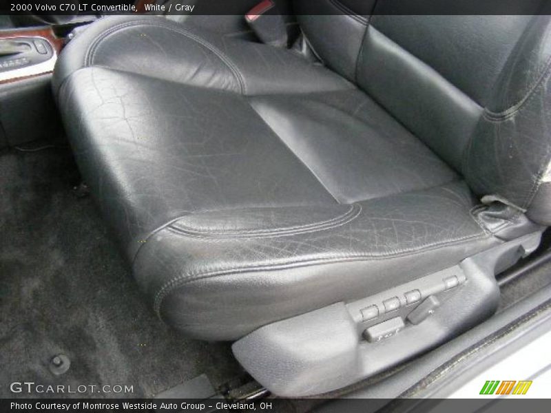 White / Gray 2000 Volvo C70 LT Convertible