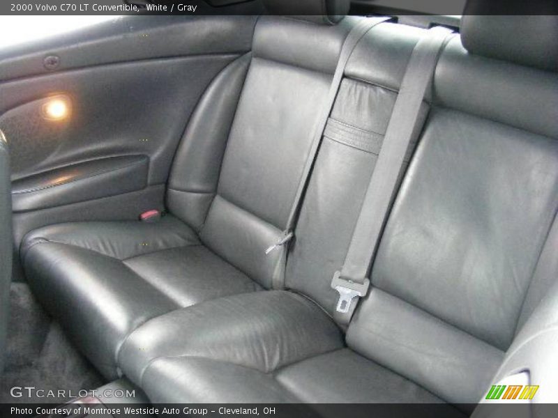 White / Gray 2000 Volvo C70 LT Convertible