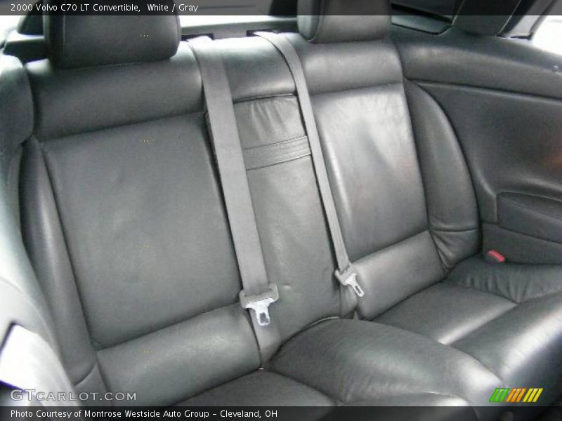 White / Gray 2000 Volvo C70 LT Convertible