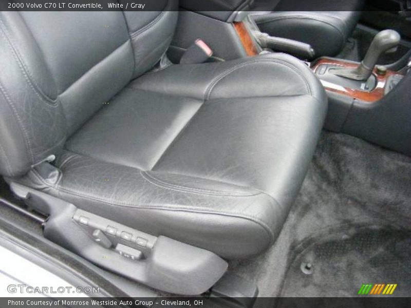 White / Gray 2000 Volvo C70 LT Convertible