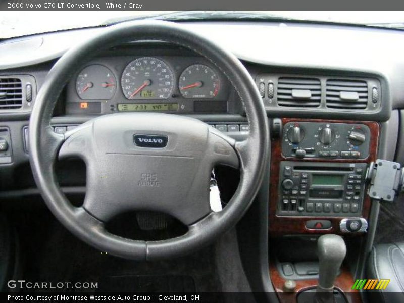 White / Gray 2000 Volvo C70 LT Convertible