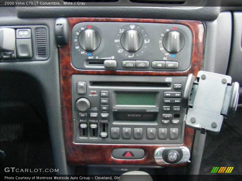 White / Gray 2000 Volvo C70 LT Convertible