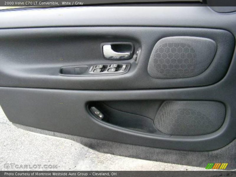 White / Gray 2000 Volvo C70 LT Convertible