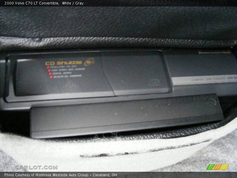White / Gray 2000 Volvo C70 LT Convertible