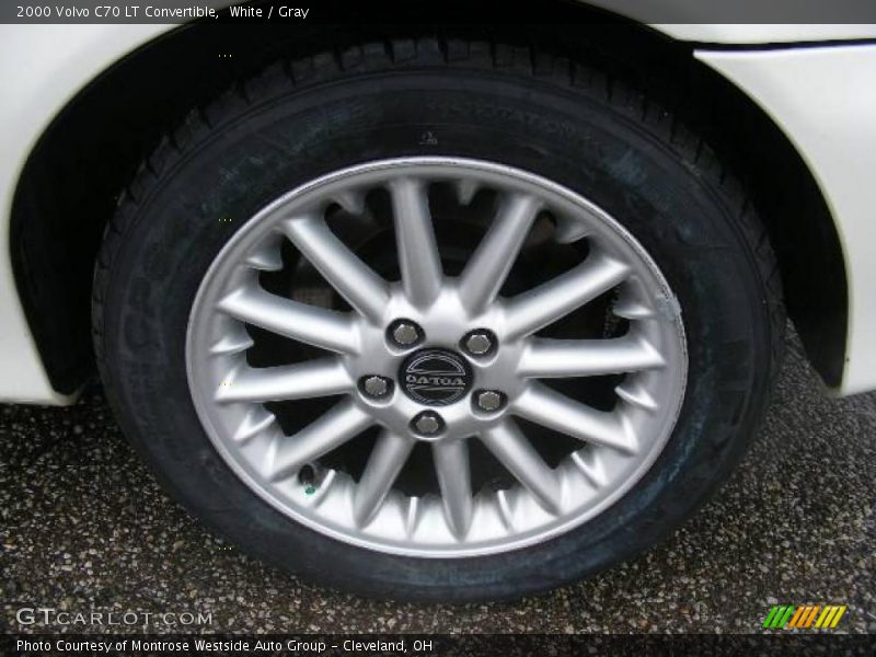 White / Gray 2000 Volvo C70 LT Convertible