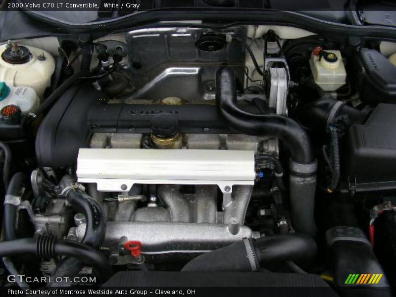 White / Gray 2000 Volvo C70 LT Convertible