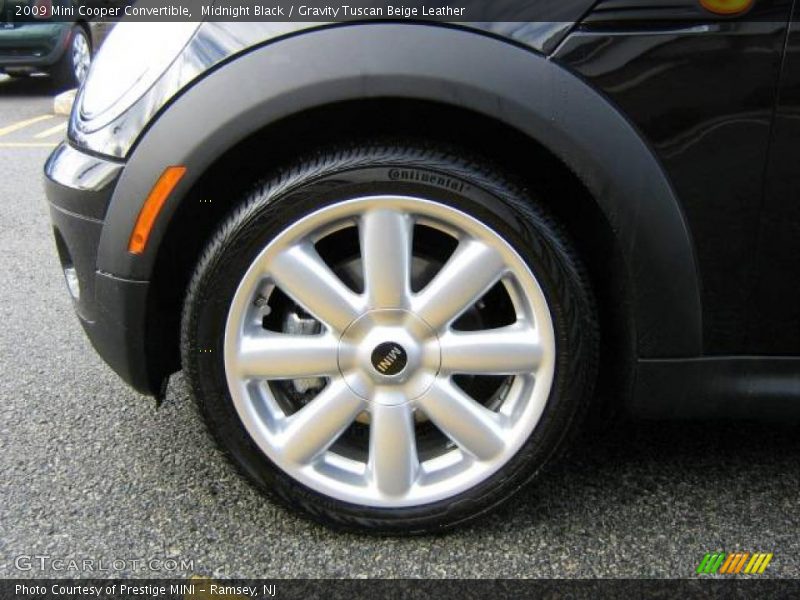 Midnight Black / Gravity Tuscan Beige Leather 2009 Mini Cooper Convertible