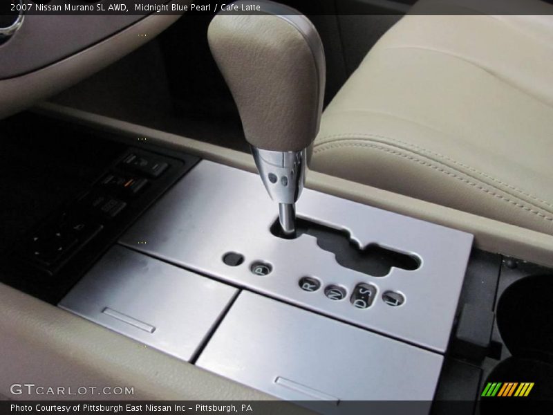 Midnight Blue Pearl / Cafe Latte 2007 Nissan Murano SL AWD