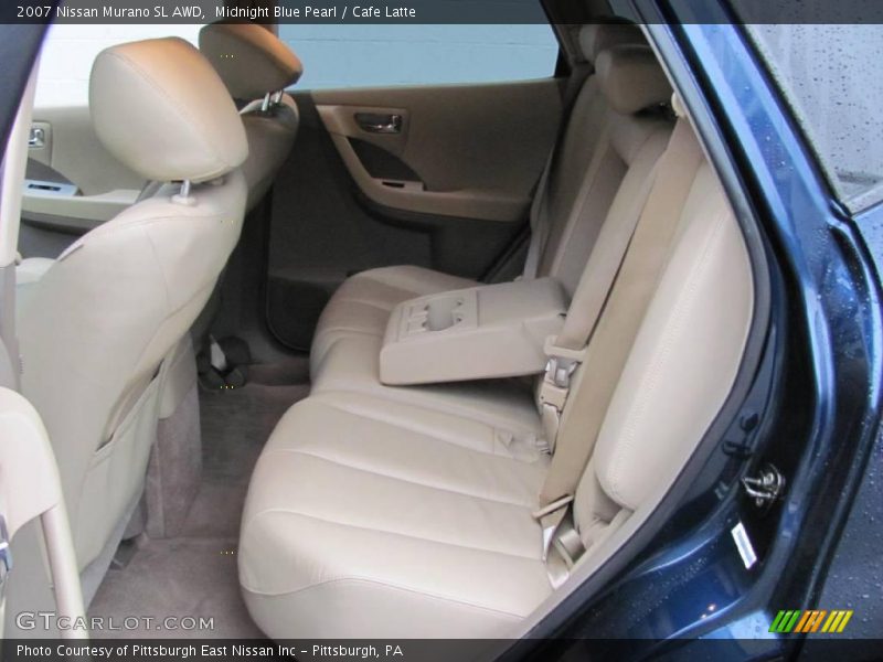 Midnight Blue Pearl / Cafe Latte 2007 Nissan Murano SL AWD