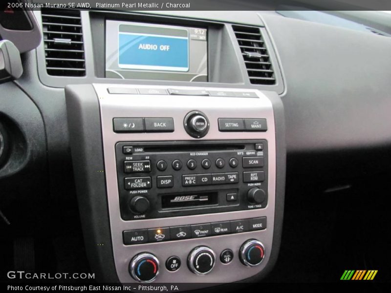 Platinum Pearl Metallic / Charcoal 2006 Nissan Murano SE AWD