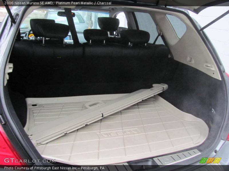 Platinum Pearl Metallic / Charcoal 2006 Nissan Murano SE AWD