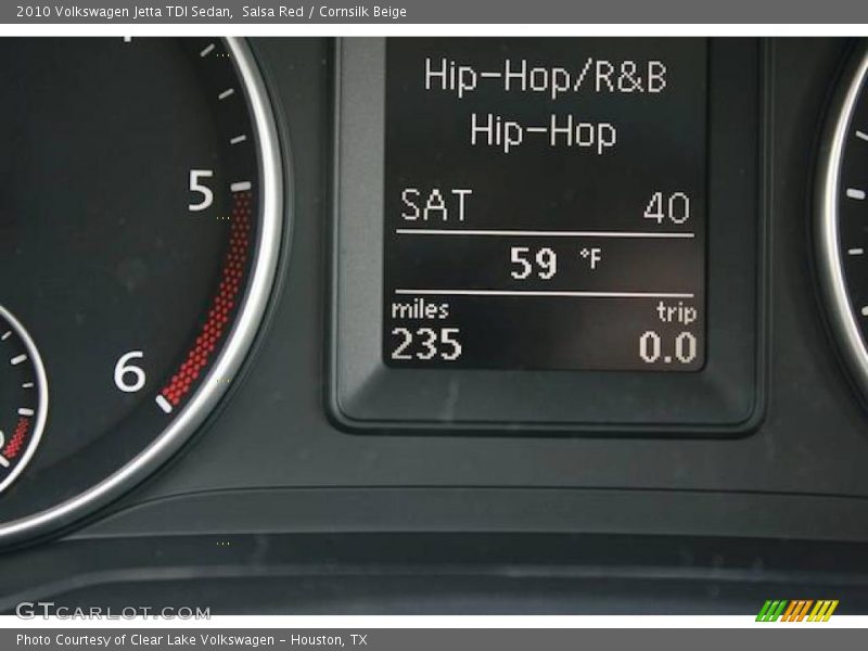 Salsa Red / Cornsilk Beige 2010 Volkswagen Jetta TDI Sedan