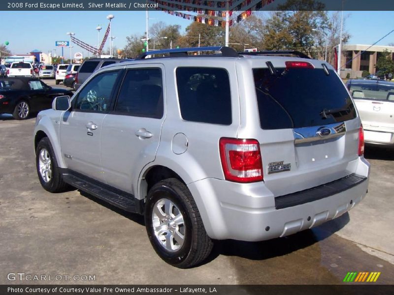 Silver Metallic / Charcoal 2008 Ford Escape Limited