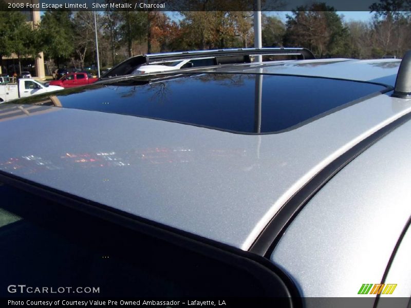 Silver Metallic / Charcoal 2008 Ford Escape Limited
