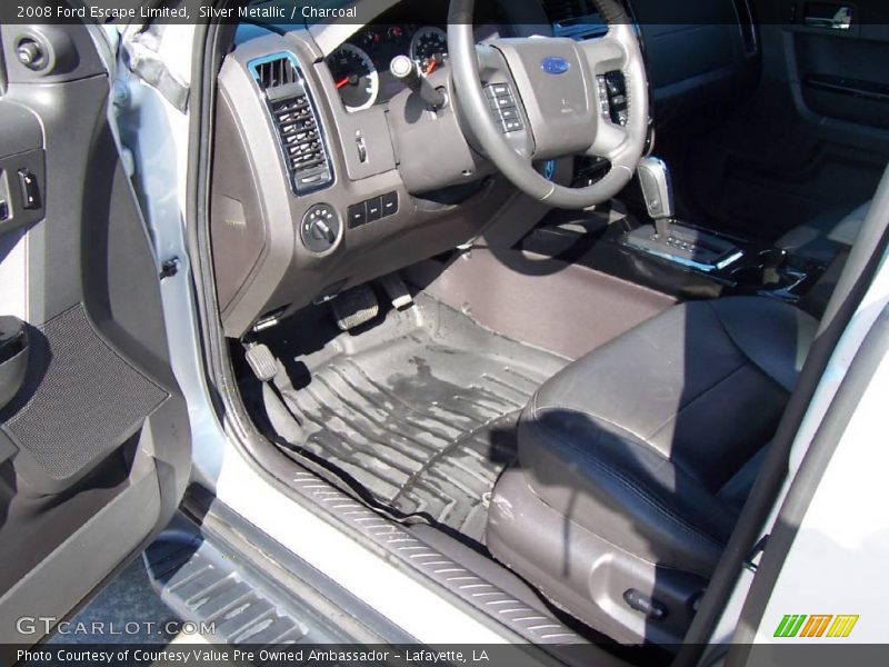 Silver Metallic / Charcoal 2008 Ford Escape Limited