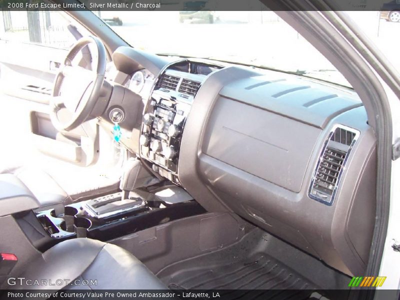 Silver Metallic / Charcoal 2008 Ford Escape Limited