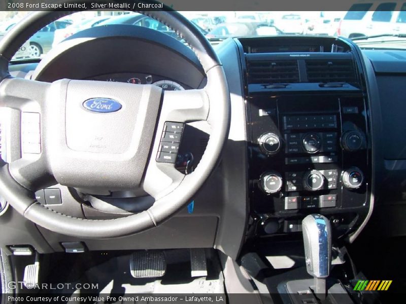 Silver Metallic / Charcoal 2008 Ford Escape Limited
