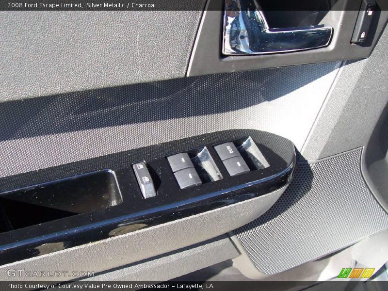Silver Metallic / Charcoal 2008 Ford Escape Limited
