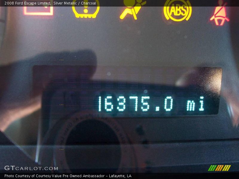 Silver Metallic / Charcoal 2008 Ford Escape Limited