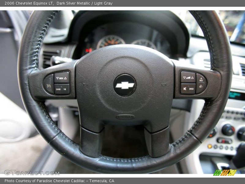 Dark Silver Metallic / Light Gray 2006 Chevrolet Equinox LT
